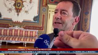 Videosorveglianza il protocollo in prefettura  Trsp  news del 311024 [upl. by Nitnilc848]