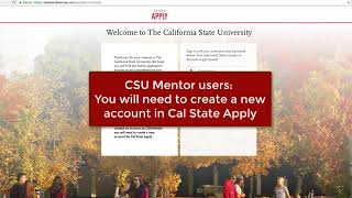 Cal State Apply Overview [upl. by Elephus]