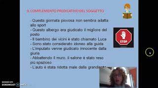 COMPLEMENTI PREDICATIVI DEL SOGGETTO E DELLOGGETTO [upl. by Benji]