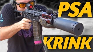 PSA 556 KRINK Unboxed first 500 rounds review [upl. by Netsirhk]