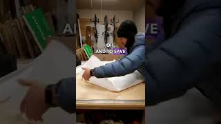 How to ship a 2000 table DIY woodworking smallbusiness shipping [upl. by Enelyt]