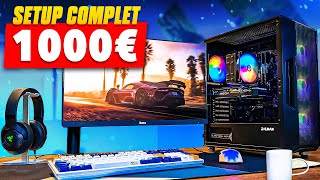 CONSTRUIRE UN SETUP COMPLET AVEC 1000€ EN 2024 avec PC Gamer [upl. by Ez943]