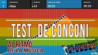 Test Conconi al ritmo de la música [upl. by Glarum]