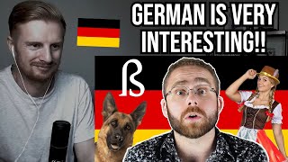 Reaction To Language Review German [upl. by Llehcear]