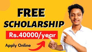 Vidyasaarathi Free Scholarship for School and College Students  Scholarship Form Online [upl. by Grossman]