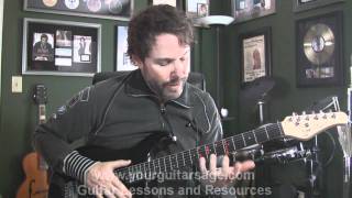 Fretlight Guitar by Optek Systems Overview by Yourguitarsage beginner electric guitar lessons [upl. by Avrit]