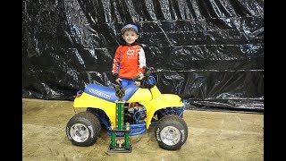 5yr old WRECKS on a LT50 at the Concrete Challange in Sioux Falls SD [upl. by Modesty]