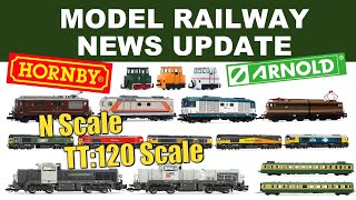 MODEL RAILWAY NEWS UPDATE Hornby amp Arnold TT120 amp NGauge [upl. by Aelc]