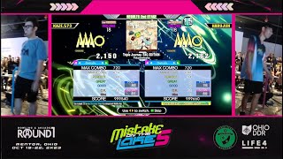 MotL 5 harujun vs KAZE573 at Mistake on the Lake 5 DDR Singles Top 16 Bracket Winners 14 Final [upl. by Nylatsirhc628]