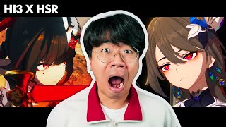 This Video EXPOSED My Inner Feelings  HI3 x HSR Reaction [upl. by Siroled]