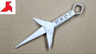 DIY  How to make KUNAI MINATO from A4 paper [upl. by Alenoel]