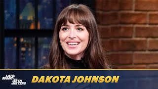 Dakota Johnson Had a Great Time Roasting the Please Dont Destroy Boys on SNL [upl. by Erasme]