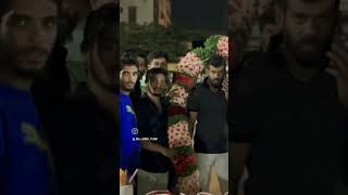 R boss birthday Celebrations reels reels rowdyboys throwback banglore banglore romantic [upl. by Shaikh]