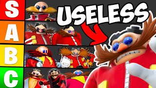 Ranking How USELESS Eggman is in Every Sonic Game [upl. by Aliam]