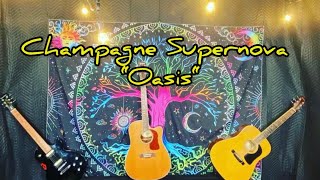 “Oasis” ACOUSTIC Champagne Supernova Live [upl. by Aciretnahs]