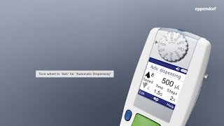 How to use the Automatic Dispensing Ads mode with Eppendorf Xplorer® plus electronic pipettes [upl. by Stone]