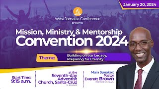 Convention 2024  St Elizabeth  OWE  Morning Session  Sabbath January 20 2024 [upl. by Brana]