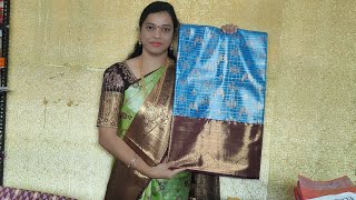 Pattu sarees special live to order 8790766139 [upl. by Ynatterb]