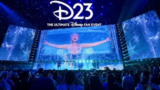 Disney on Broadway D23 Performances  Aladdin The Lion King Beauty and the Beast Hercules Frozen [upl. by Yrtnahc230]