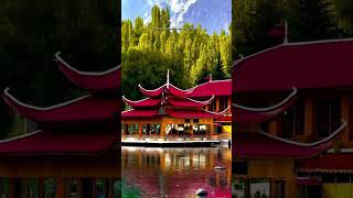 Shangrila Resort Skardu  love motivation travel mountains shortsviral nature shortvideos [upl. by Beeson]