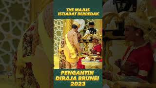 THE MAJLIS ISTIADAT BERBEDAK PENGANTIN DIRAJA BRUNEI 2023 [upl. by Iasi71]