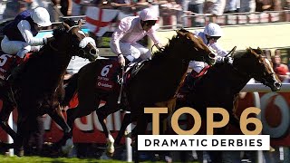 THE MOST DRAMATIC DERBIES AT EPSOM DOWNS RACECOURSE [upl. by Arres]