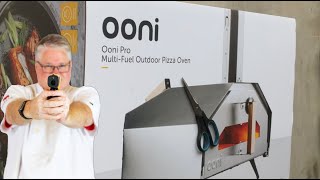 Now Youre Cooking Pizza With Fire Ooni Pro Wood Fired Pizza Oven Unboxing and One Month Later [upl. by Barcroft660]