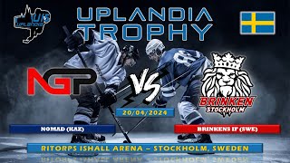 NOMAD KAZ  BRINKENS IF SWE 2024 UPLANDIA TROPHY U15 AAA PRELIMINARY ROUND 20042024 [upl. by Ahsilad921]