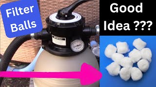 SWITCHING from SAND to POOL FILTER BALLS  Is This a Good Idea [upl. by Jobe]