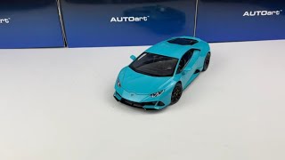 Lamborghini Huracan EVO 2019 118 AutoArt  Detailed Diecast Review [upl. by Gentilis]