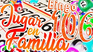 BINGO ONLINE 75 BOLAS GRATIS PARA JUGAR EN CASITA  PARTIDAS ALEATORIAS DE BINGO ONLINE  VIDEO 106 [upl. by Saied]