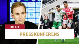 Presskonferens efter Hammarby IF Kalmar FF [upl. by Grath522]