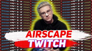 AIRSCAPE TWITCH HIGHLIGHTS CSGO [upl. by Ikoek100]