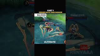 ✅ Heroes with True Damage Part 1 Tutorial by Renyaaa [upl. by Sanferd74]