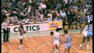 Rookie Larry Bird 36pts7rebs4asts vs Clippers 1980 [upl. by Anairuy]