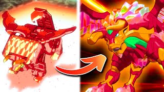 Bakugan Heroes amp Villains FIRST Geogan Battles [upl. by Ahsilram]