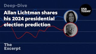 Allan Lichtman shares his 2024 presidential election prediction  The Excerpt [upl. by Dasi689]