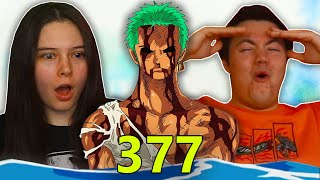 NOTHING HAPPENED 👒 One Piece Ep 377 REACTION amp REVIEW [upl. by Marve]