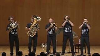 Gomalan Brass Quintet  Libertango LIVE IN TOKYO [upl. by Gower190]