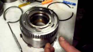 Ford AOD Transmission Reverse Clutch Disassembly [upl. by Dlareme]