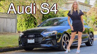 2023 Audi S4 review  Comfort power prestige and style [upl. by Palmore166]