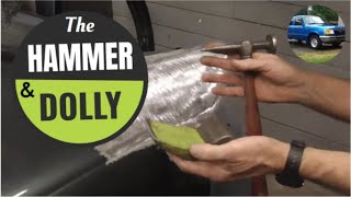 How to Use the Hammer and Dolly The Basic Tools of Metal Finishing [upl. by Anaeco]