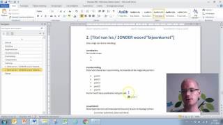 Opsommingstekens veranderen in Word 2010 [upl. by Iver]