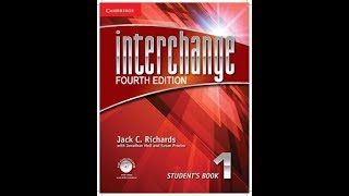 Interchange 1 unit 13 part 1  English4all [upl. by Aceissej265]