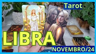 🍀LIBRA NOV24💚 LIVRAMENTO🪽RECUPERANDO O SEU PODER PESSOAL 👑🏆libra tarot 2024 [upl. by Roxanna]