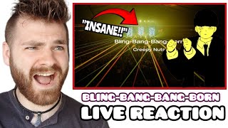 Reacting to Creepy Nuts quotBling‐Bang‐Bang‐Bornquot LIVE  MASHLE Opening  REACTION [upl. by Barrett296]