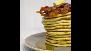 Recipe American Style Pancakes [upl. by Aibsel]