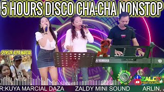 5 HOURS DISCO CHA  CHA NONSTOP 2024  HATAW NA JAI ARLIN amp PRUDY FT ZALDY MINI SOUND [upl. by Mauve]