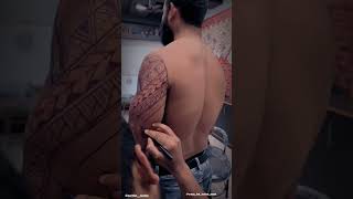 Maori tattoo for men its free hand tattoo surattattooartist raipurtattooartist chhattisgarh [upl. by Noiwtna]