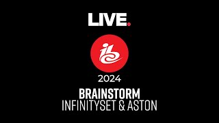 IBC 2024 Brainstorm InfinitySet and Aston virtual election show demo [upl. by Nolyad257]